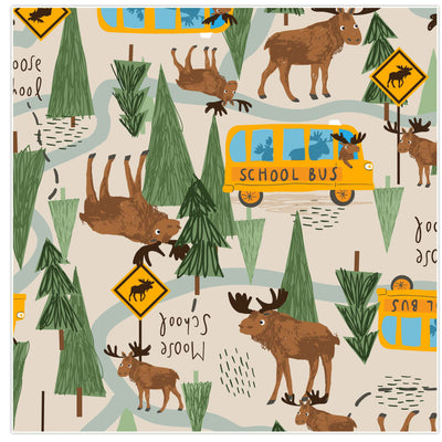 Moose School PUL Fabric