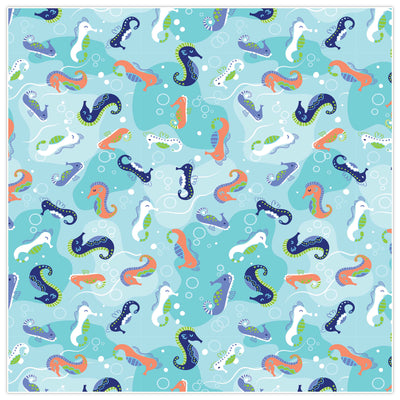 Seahorses PUL Fabric