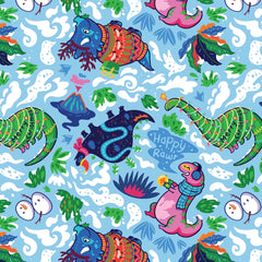 Christmas Dinos-Non Continuous