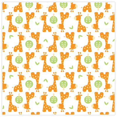 Giraffes PUL Fabric