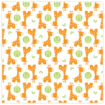 Giraffes PUL Fabric