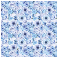 FLoral Blueberries PUL Fabric