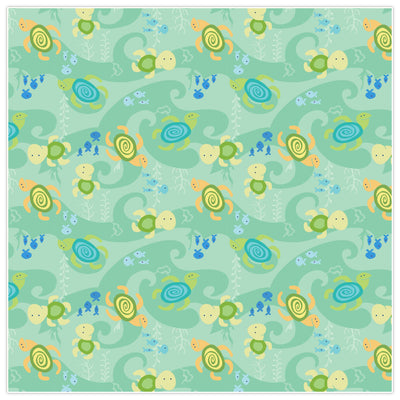 Turtles PUL Fabric