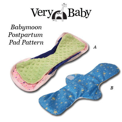 Babymoon Postpartum Pad Pattern - PDF Download