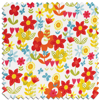 Flower Garden PUL Fabric