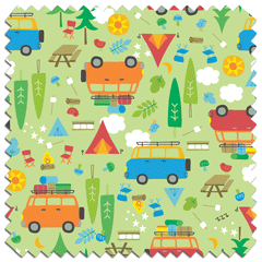 Campgrounds PUL Fabric