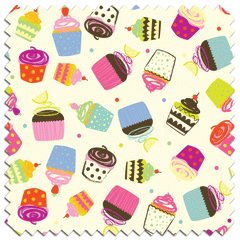 Cupcakes PUL Fabric