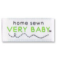 Woven Home Sewn Very Baby Labels