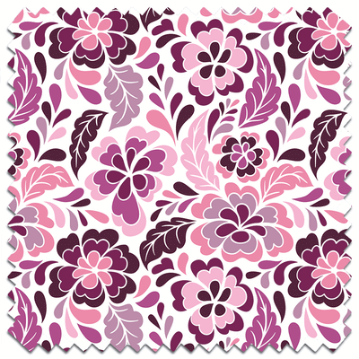 Flower Swirl PUL Fabric