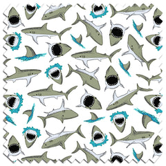 Sharks PUL Fabric